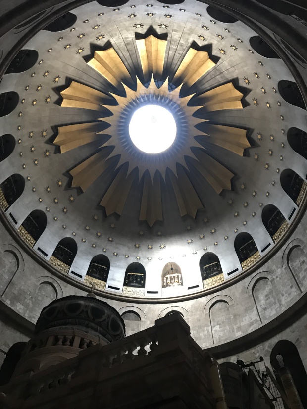 Top of the Church of the Holy Sepulchre Jerusalem
