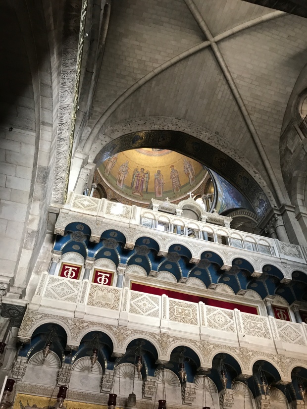 Inside the Church of The Holy Sepulchre